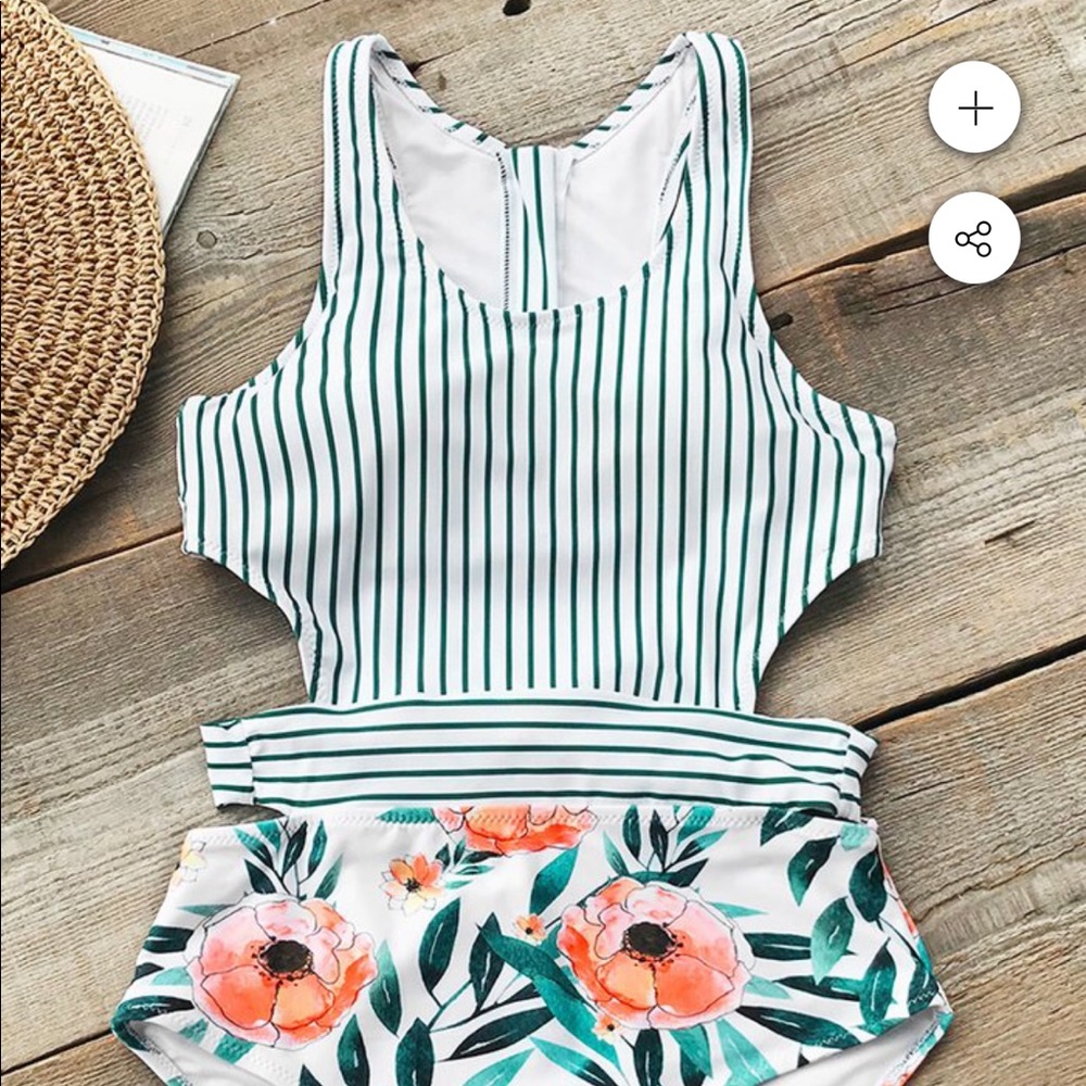 Cupshe one piece! 🌸🌼🍀